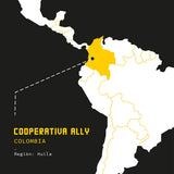 Café de Colombia Molido Cooperativa Ally  250g - Café de Finca