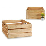 Caja de Madera de Pino GRANDE - Con efecto quemado