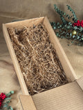 Caja Regalo - 3 botellas de capacidad estilo Kraft