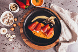 Pimientos rellenos de Bacalao - Lukan