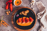 Pimientos rellenos de Txangurro - Lukan